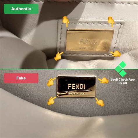 fendi peekaboo mini fake vs real|fendi peekaboo authentication check.